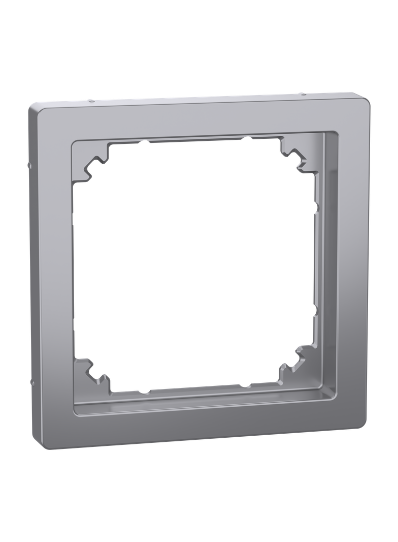Merten, D-Life, adapter integrujący mechanizmy System M i D-Life, stal nierdzewna