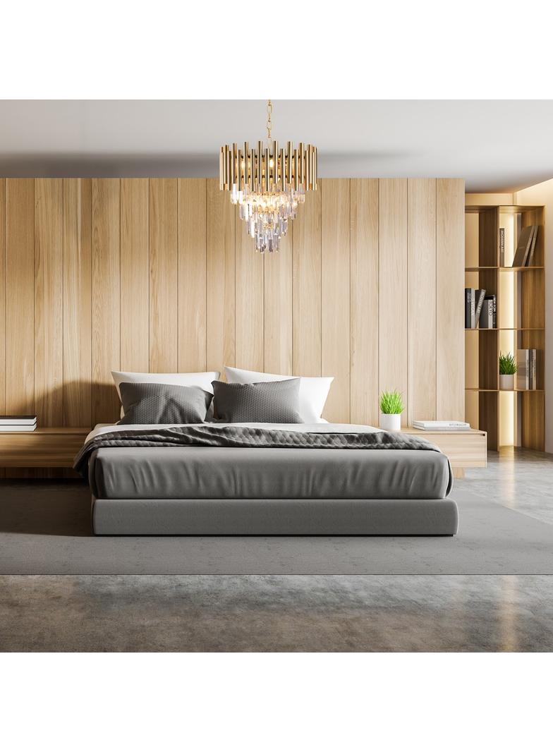 lampa wisząca Madison 9xE14 złota ML5992 Milagro