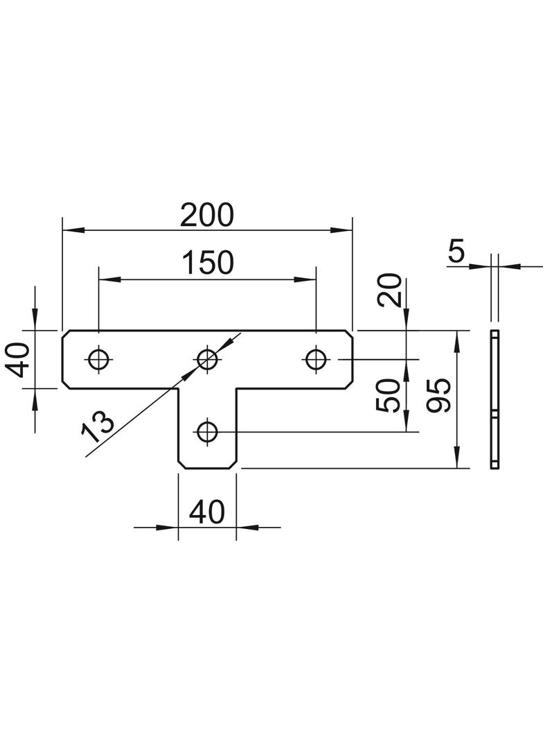 GMS 4 VP T FT, PŁYTA ŁĄCZ. T KSZT. FT