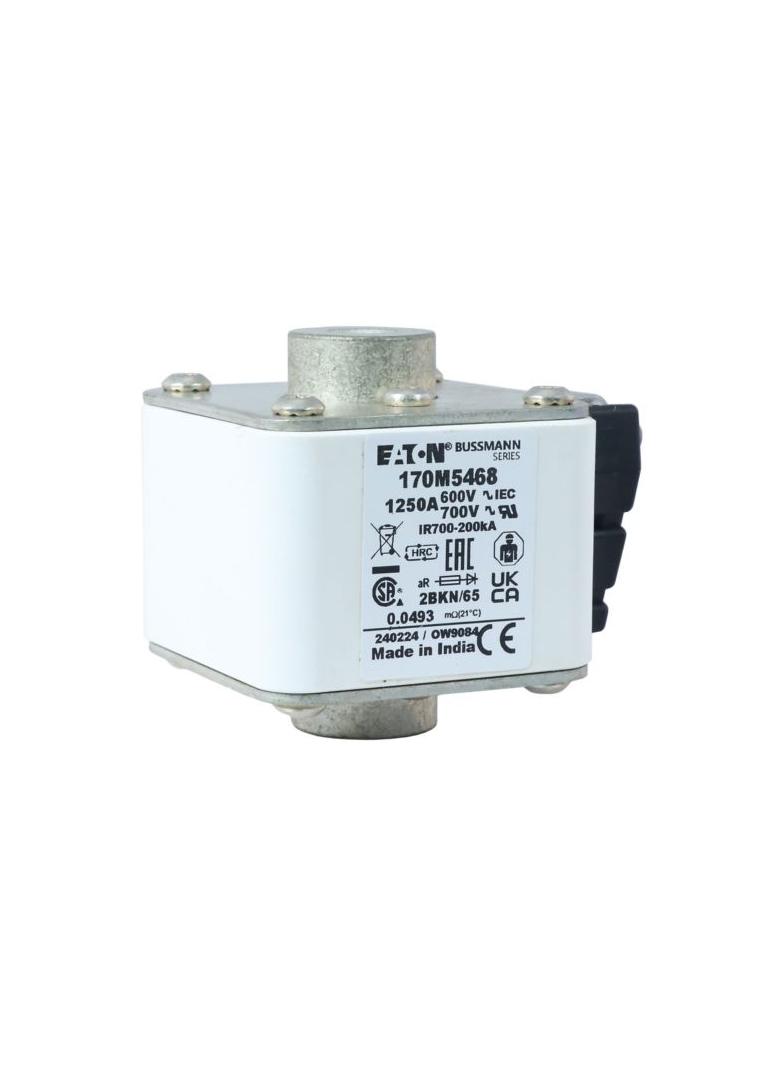 FUSE 1250A 600V 2BKN/65 AR UC Wkładka szybka 1250A AC 600V rozmiar 2 aR IEC UL 170M5468 EATON