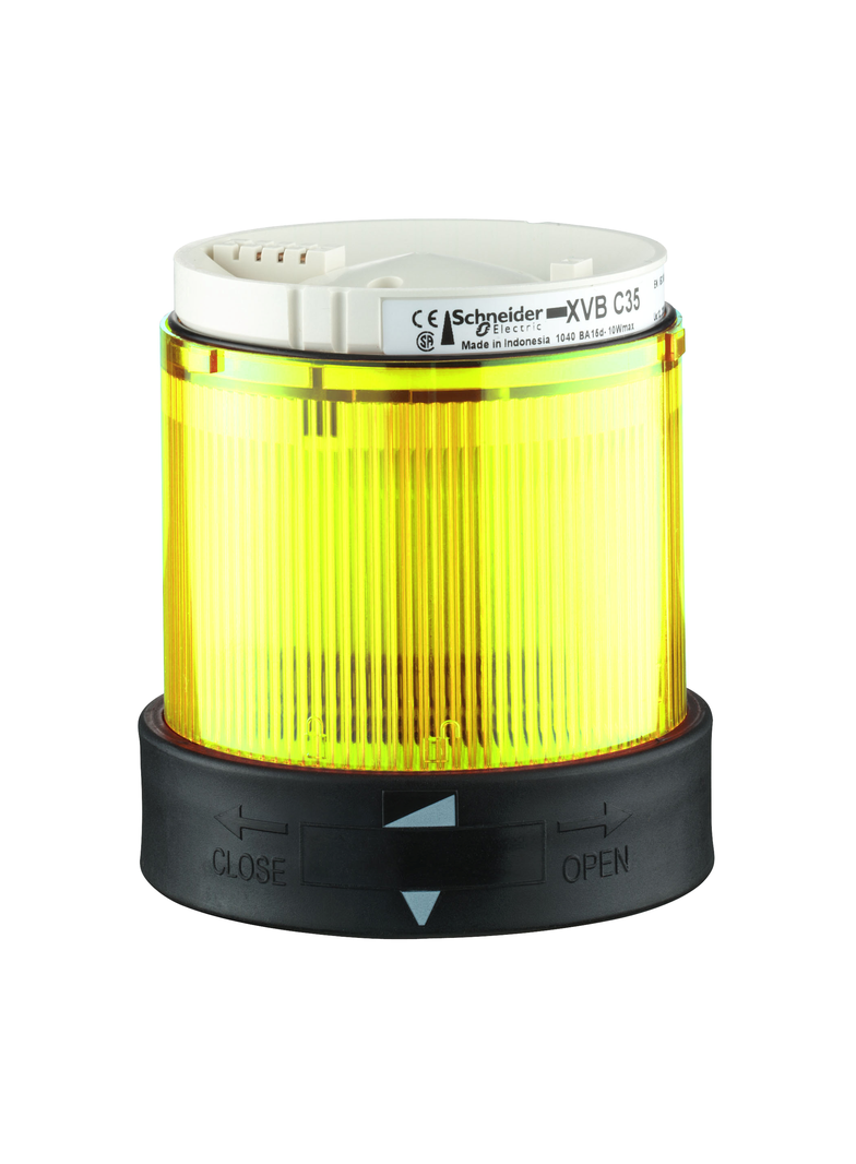 Harmony XVB Element świetlny O70 żółty światło ciągłe LED 230V AC