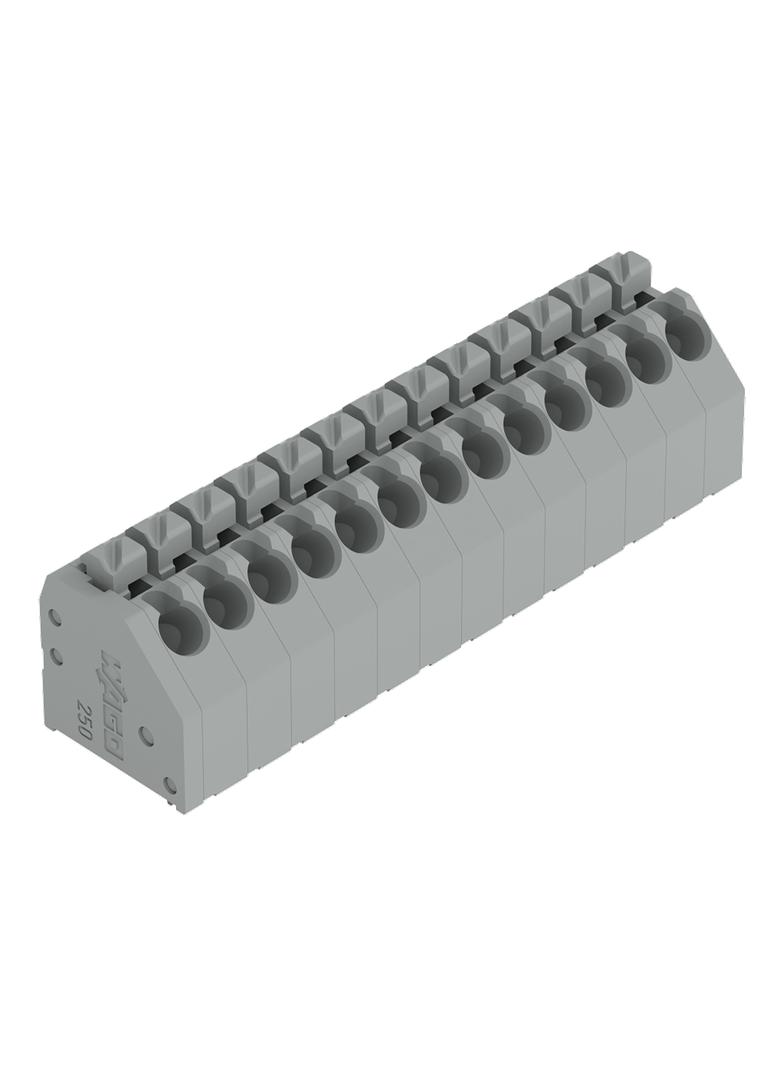 listwa zaciskowa do pł. drukowanych 13-bieg. szara raster 3,5 mm /25szt./ WAGO