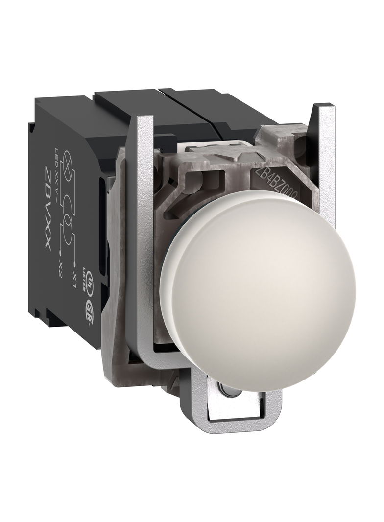 Harmony XB4 Lampka sygnalizacyjna z białą LED 400V