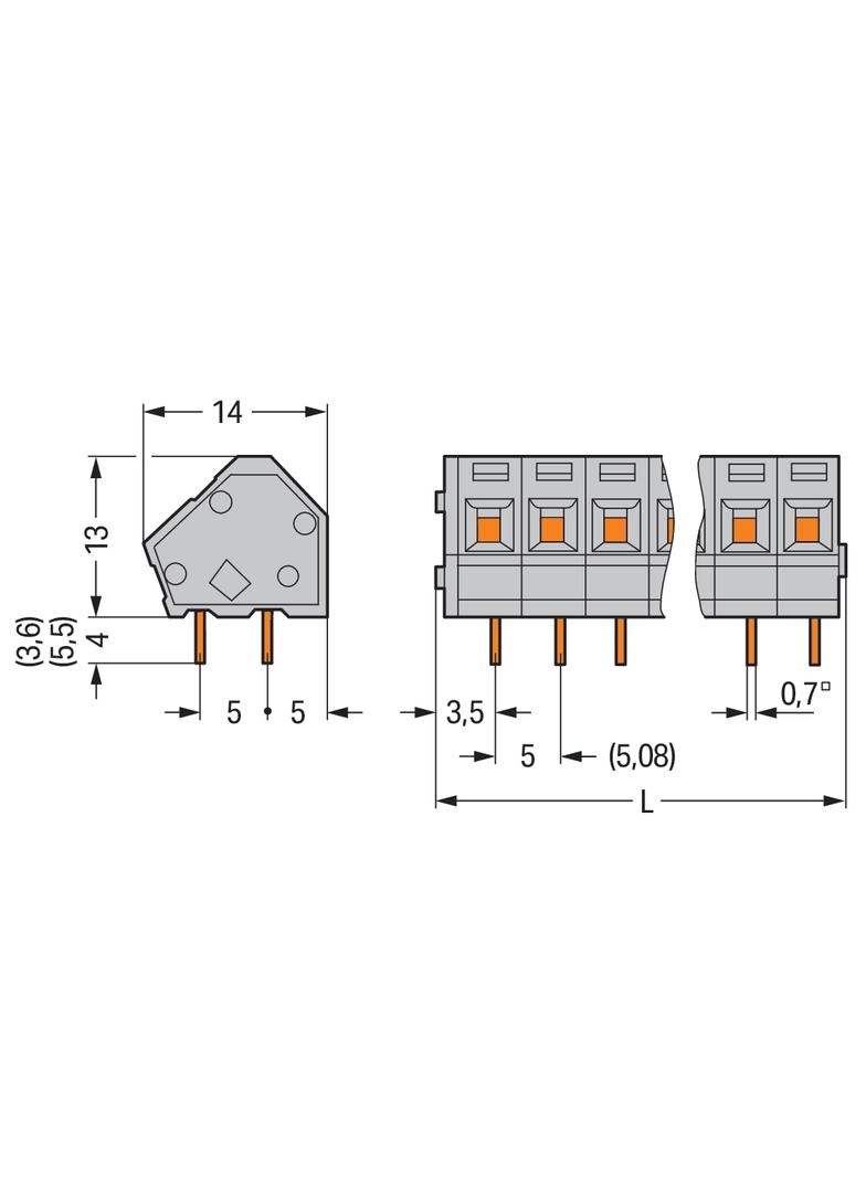 złączka do płytek drukowanych