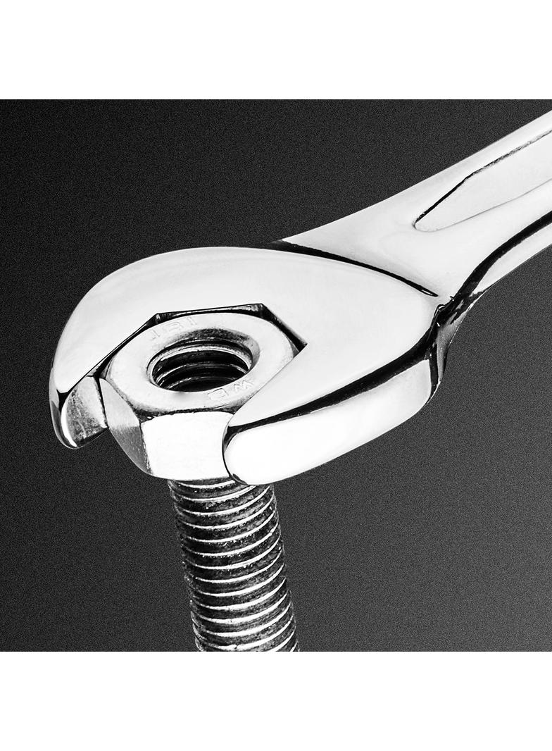 Klucz płasko-oczkowy HEX/V 12 x 160 mm