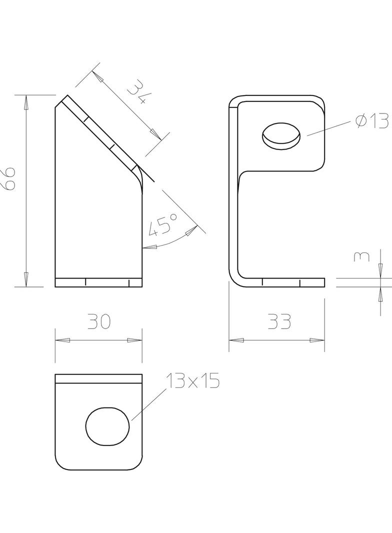ABS FS, UCHWYT PRZYŁĄCZENIOWY FS