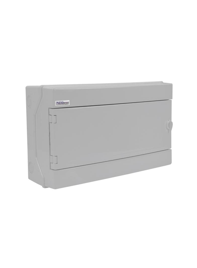 Rozdzielnica hermetyczna natynkowa 1x18 IP65 500VAC/1000VDC RH-18S/S (szare drzwi) 36.717 OPATÓWEK