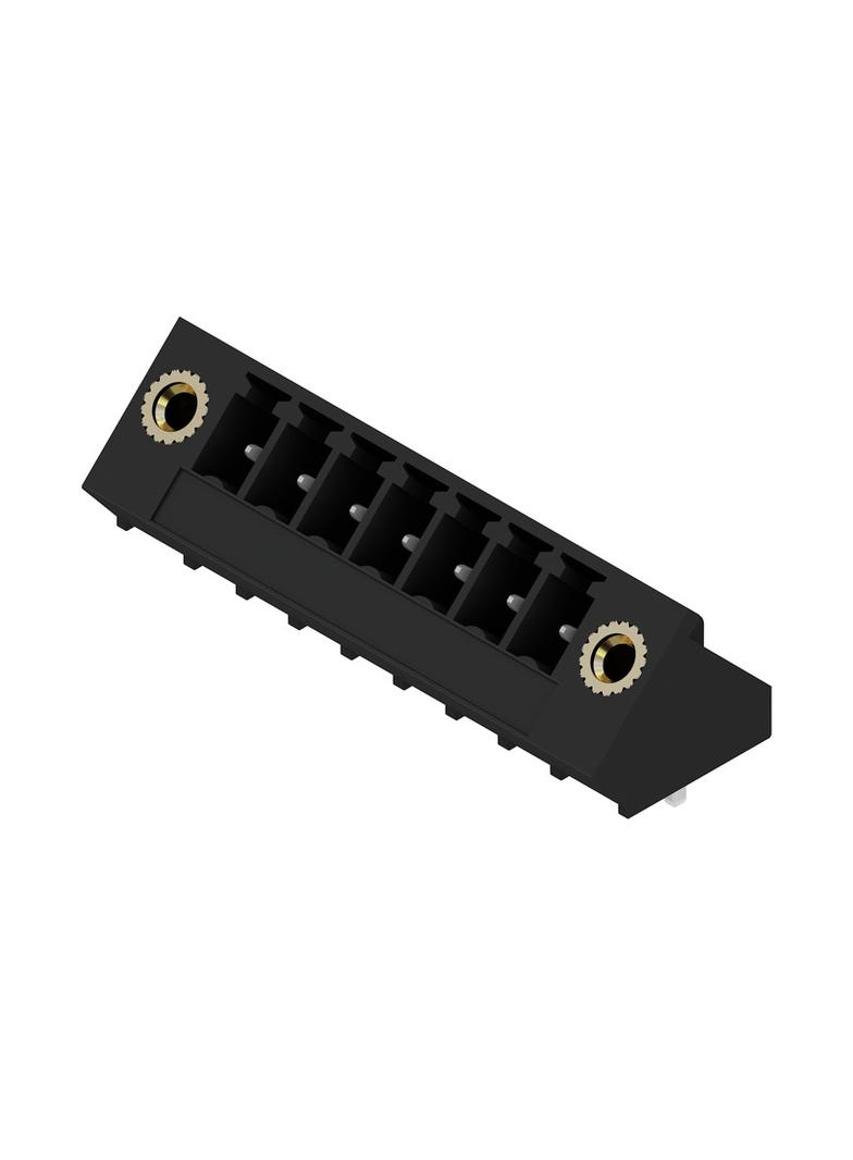 SC-SMT 3.81/07/135LF 3.2SN BK BX Wtyki PCB (złącza płyty), 3.81 mm, Liczba biegunów: 7, kąt odejścia: 135° /50szt./ 1978130000 WEIDMÜLLER