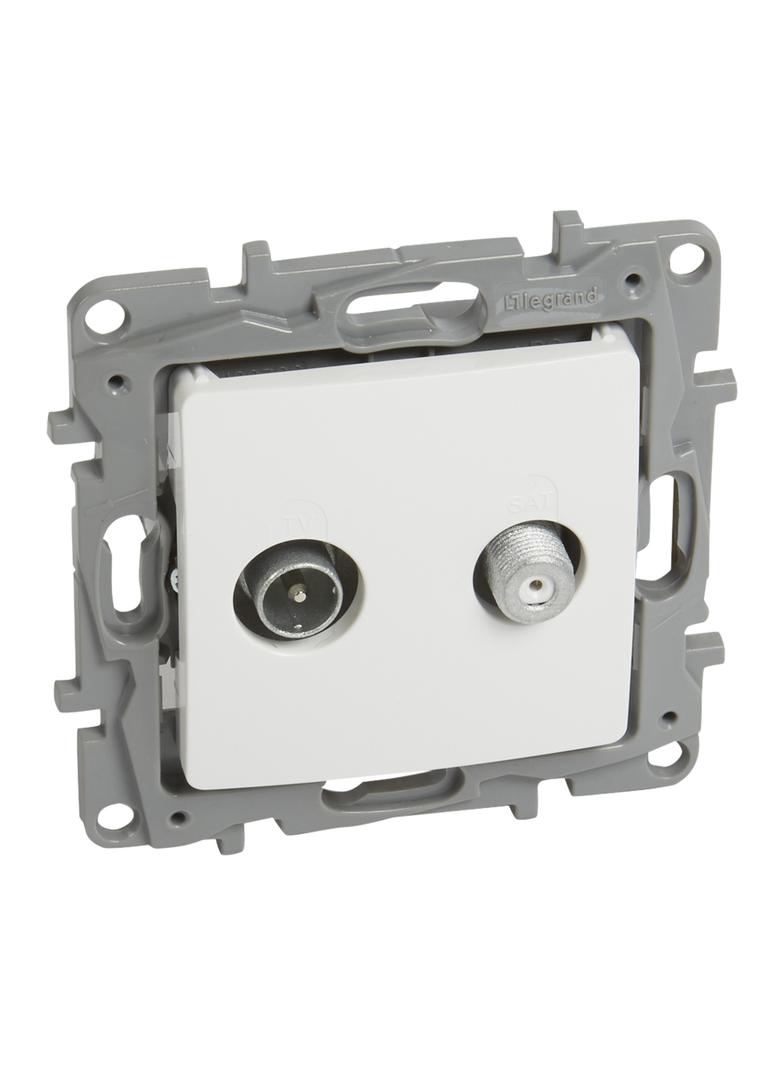 NILOE/NILOE SELECTION - GNIAZDO TV-SAT ZAKOŃCZENIOWE 10 DB BIAŁE, Legrand