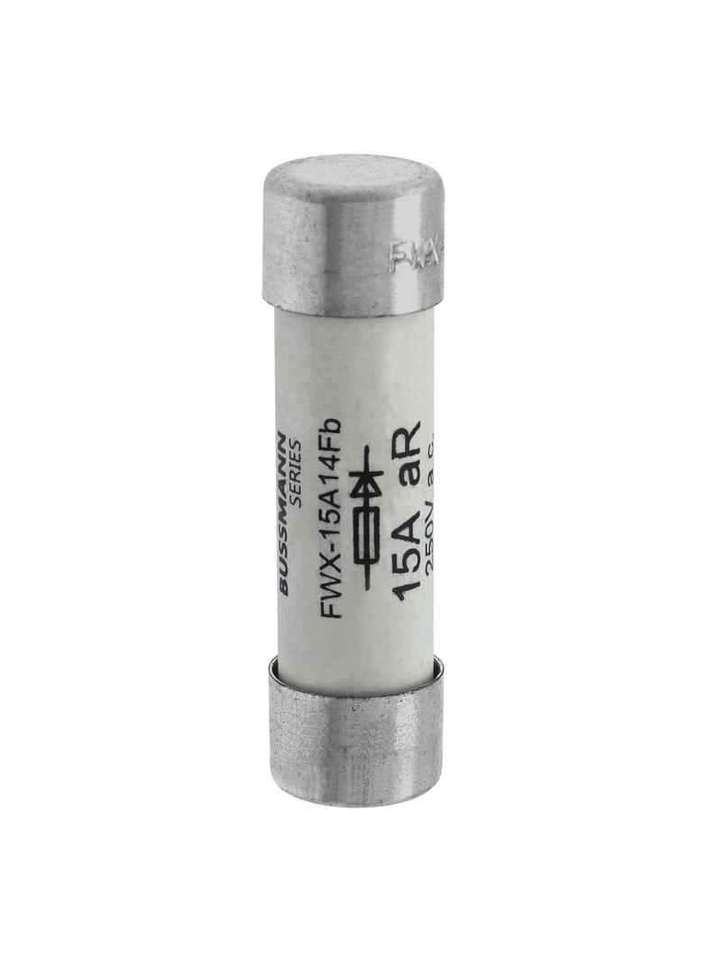 15A 250V AC 14X51mm S/COND FERRULE FUSE Wkładka szybka 15A AC 250V DC 250V 14x51 mm aR UL FWX-15A14F