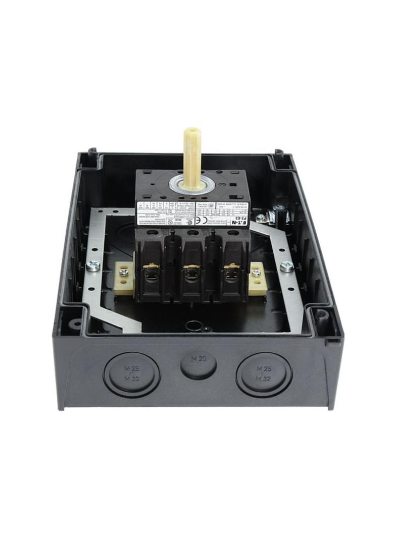 P3-63/I4/MBS/SVB-SW Rozłącznik 63A 3P MBS czarna rączka 182422 EATON