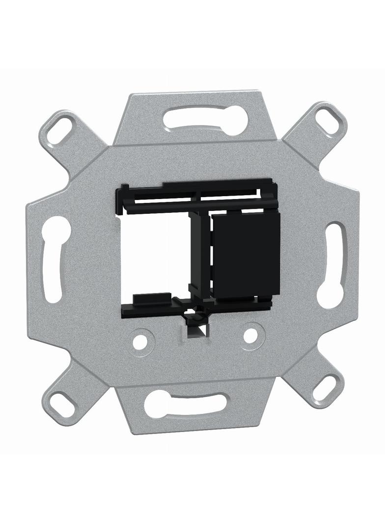 Mechanizm gniazda multimedialnego płytka montażowa uchwyt typu keystone