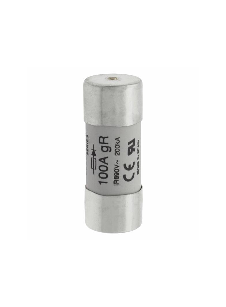 100A 690V AC gR 22X58mm FUSE WITH STRKR Wkładka szybka 100A AC 690V 22x58 gR IEC UL wybij FWP-100G22