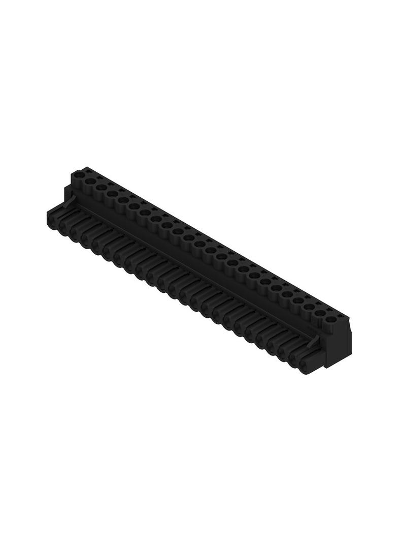 BLZP 5.08HC/24/180 SN BK BX Wtyk PCB (złącze wiązki), 5.08 mm, Liczba biegunów: 24, Przyłącze z jarzmem /12szt./ 1944030000 WEIDMÜLLER