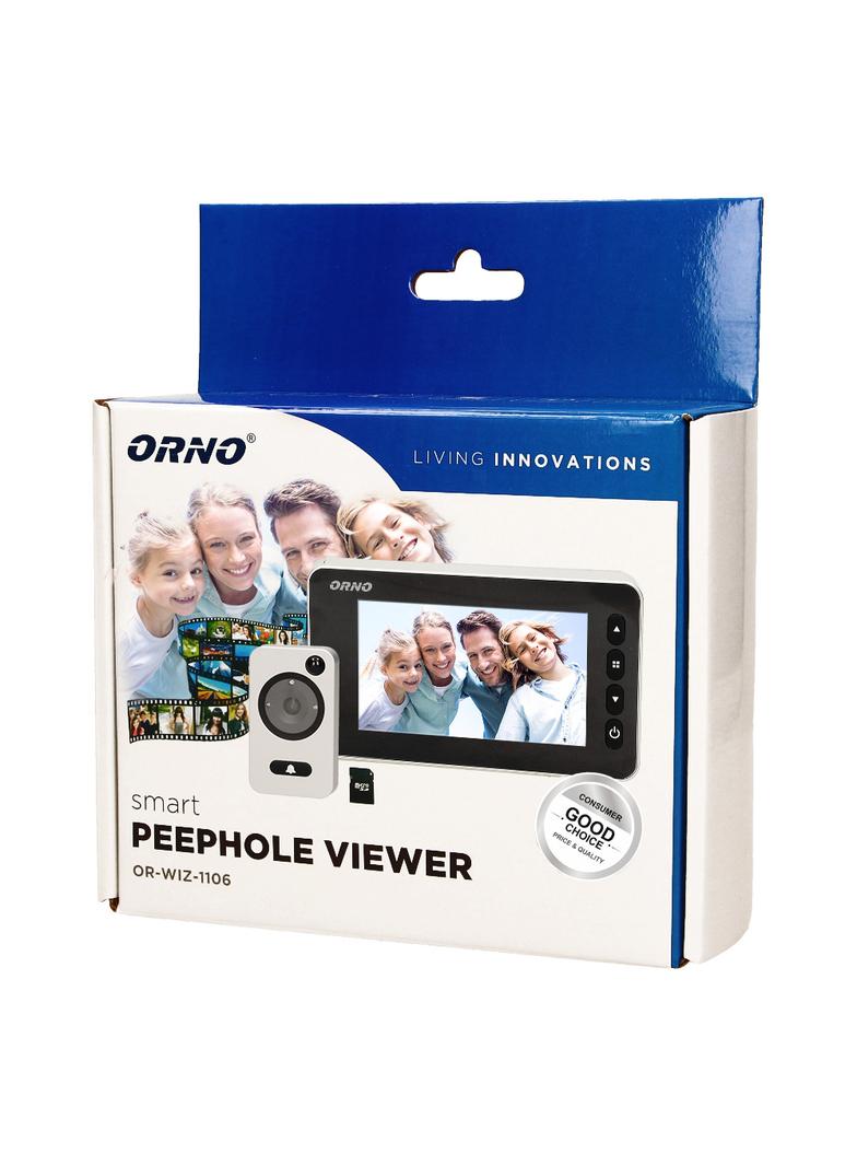 Elektroniczny wizjer do drzwi 4,7 z funkcją nagrywania na kartę Micro SD czujnikiem ruchu i menu w 9