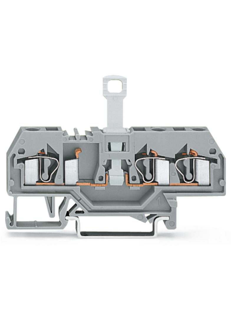 złączka rozłączalna 3-przewodowa 4 mm2 szara