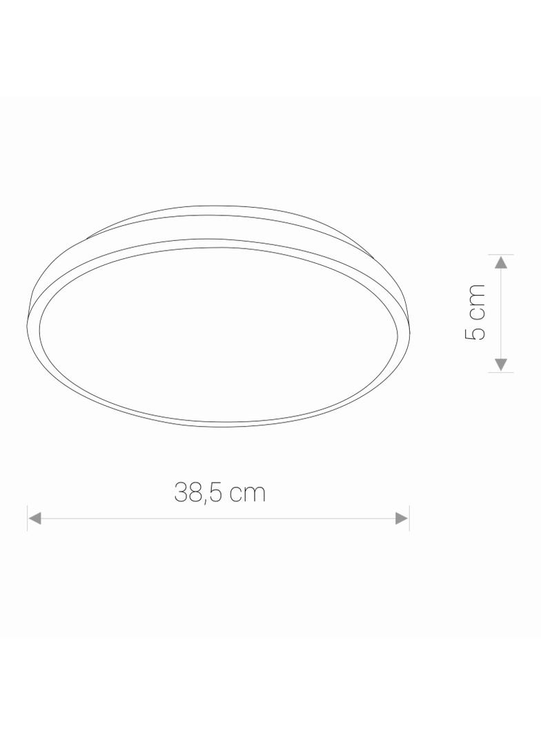 AGNES ROUND LED WHITE 22W 4000K IP44