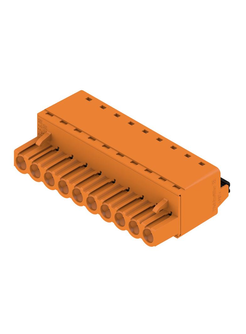 BLF 5.08HC/10/180 SN OR BX Wtyk PCB (złącze wiązki), 5.08 mm, Liczba biegunów: 10, PUSH IN, złącze sprężynowe /36szt./ 1013770000 WEIDMÜLLER