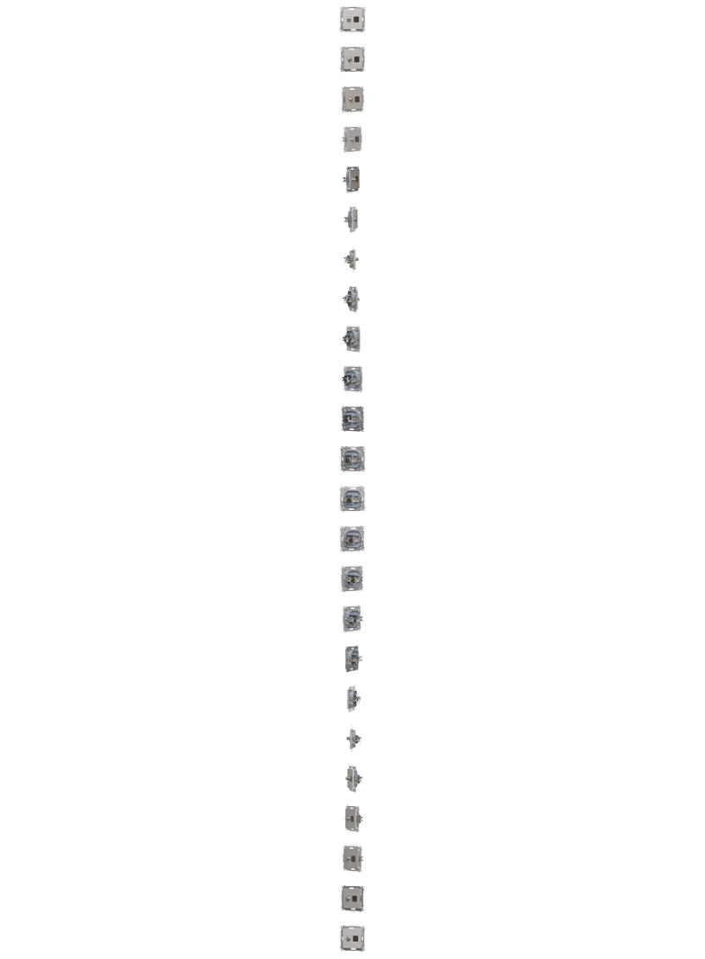 Simon 55 Gniazdo antenowe typu /F/ + RJ45 kat.6 Aluminium mat TASFRJ45.01/143 KONTAKT