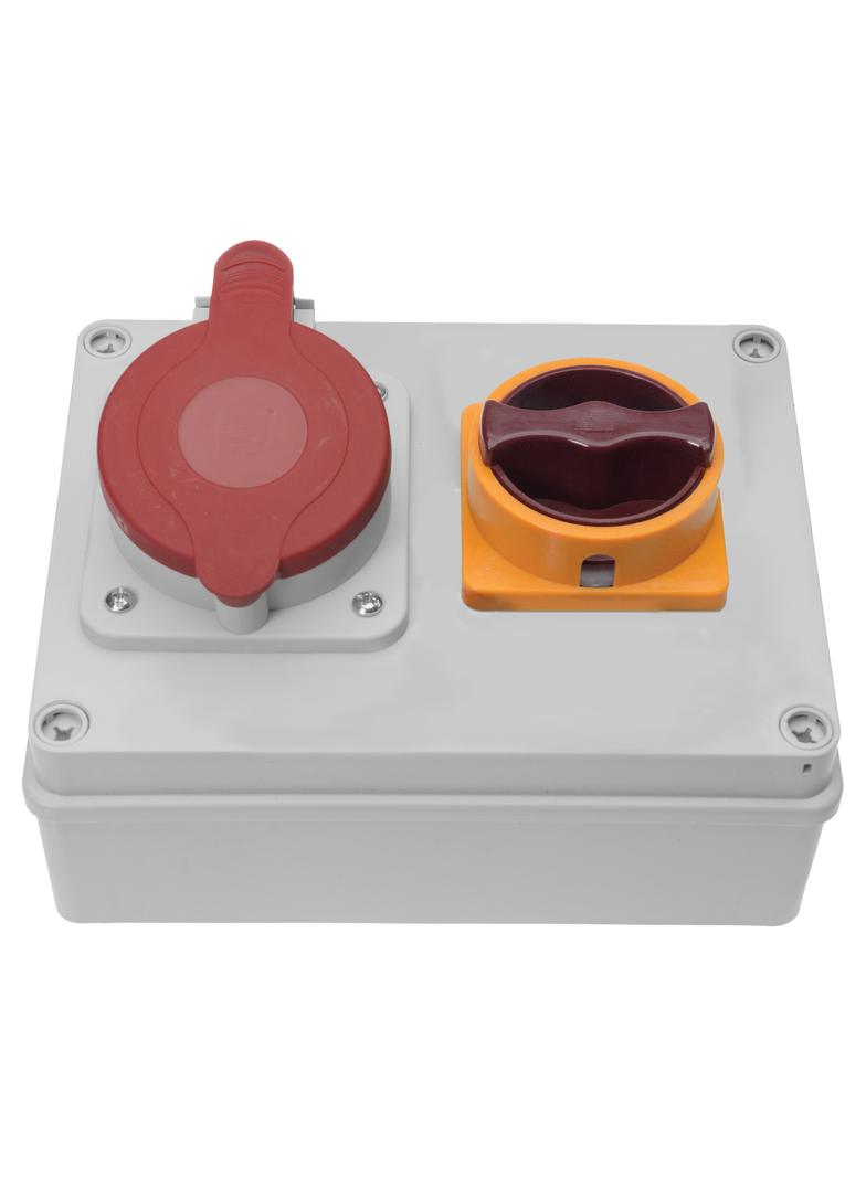 R-BOX 190,  1x16A/5p, wył. 0/1