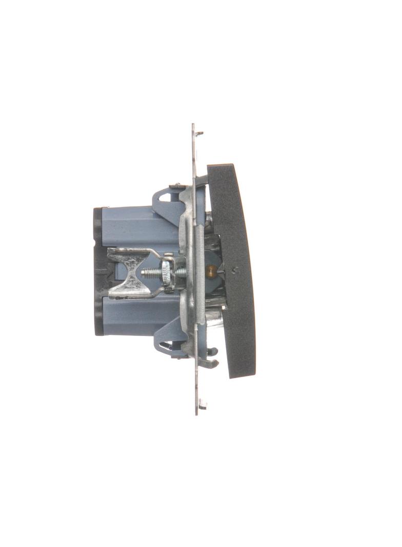 Simon 54 Łącznik dwubiegunowy 16A 250V zaciski śrubowe antracyt DW2A.01/48 KONTAKT