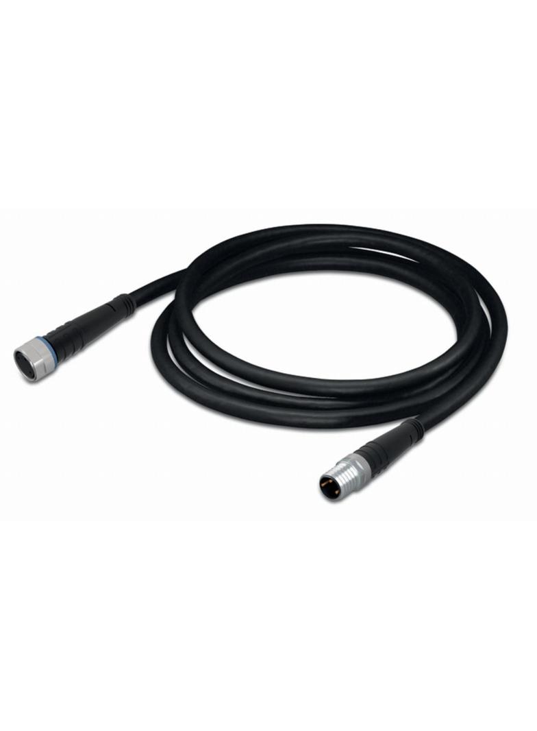 przewód do czujników/el.wykonawczych gniazdo proste/wtyczka prostaM8 0,4m