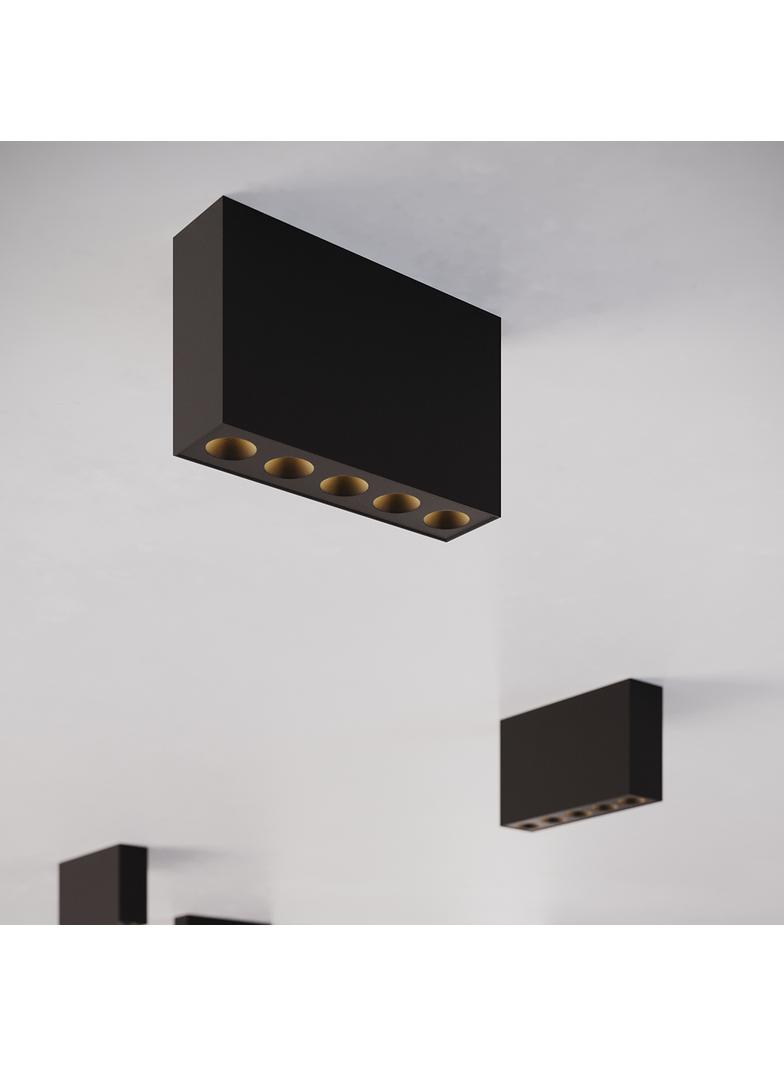 Sollux Plafon SOLE czarny LED SL.1212