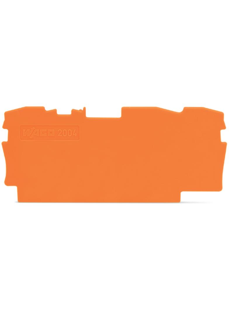Ścianka końcowa pomarańczowa TOPJOBS 2004‑1392 /25szt./ WAGO