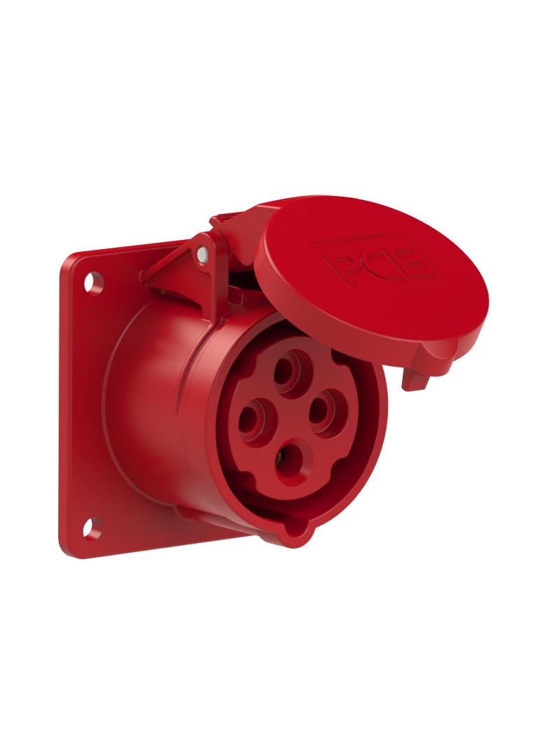 GNIAZDO TABLICOWE PROSTE TWIST 16A 400V 3P+Z 75x75mm 314-6f7 PCE