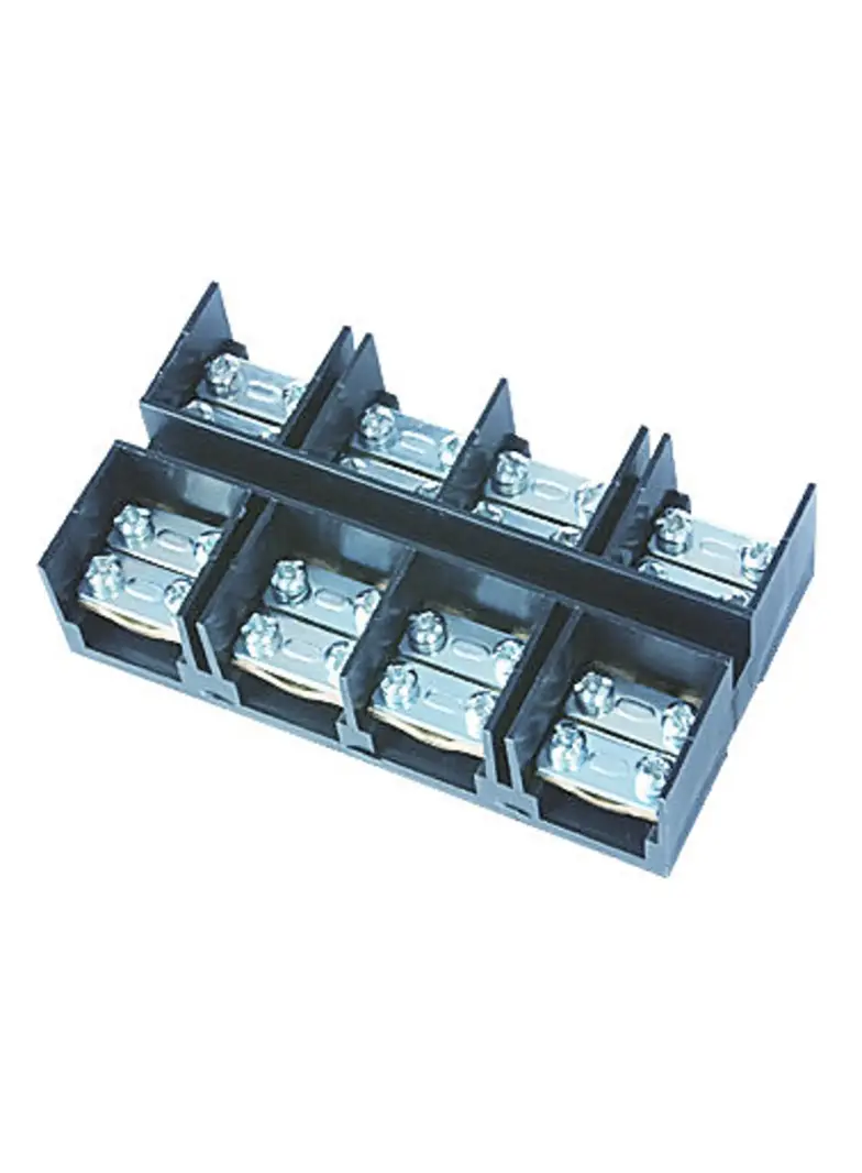 ZPT4-35.0 ,  Płytka odgałęźna serii ZPT, 35,0 mm2, 4 tory, czarny