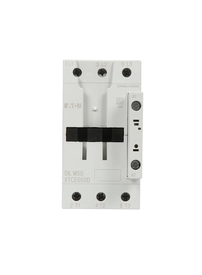 Stycznik mocy 50A 3P 230V AC 0Z 0R DILM50 (230V50HZ,240V60HZ) 277830 EATON