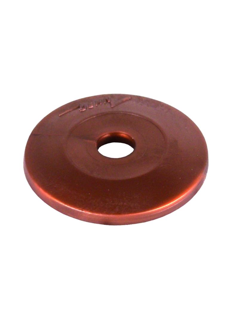 Podkładka, wys. 5 mm, fi 37 mm, tworzywo, brązowa 276007 DEHN
