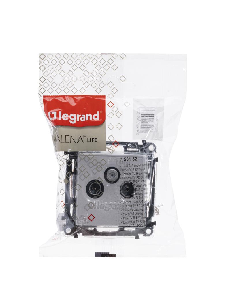 VALENA LIFE GNIAZDO TV-RD-SAT BIAŁE, Legrand