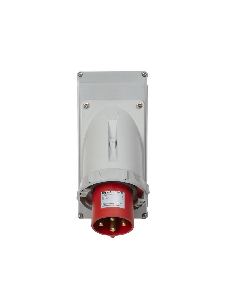 Wtyczka Odbiornikowa 63A 3P+Z 415V IP66/67 555518 LEGRAND