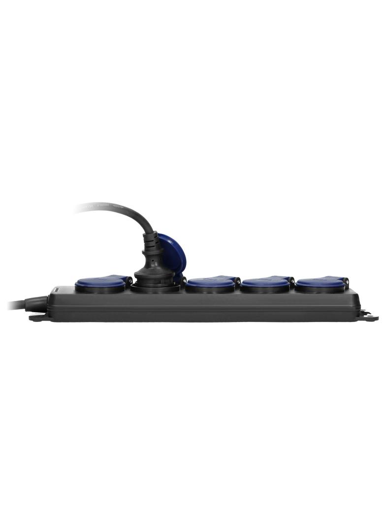 Przedłużacz warsztatowy bryzgoszczelny IP44 5 gniazd z/u IP44 przewód gumowy H05RR-F 3x1,5mm2 OR-AE-13297/3M ORNO