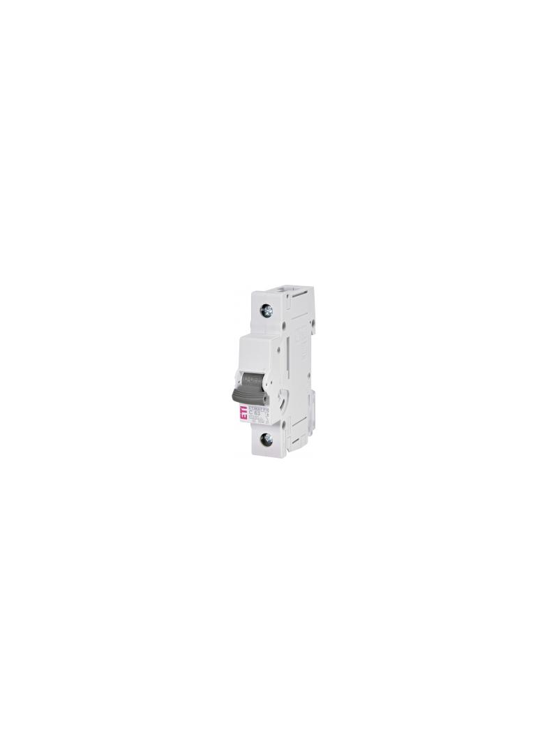 Wyłącznik nadprądowy MAT P10 1P C63A 001901036 ETI