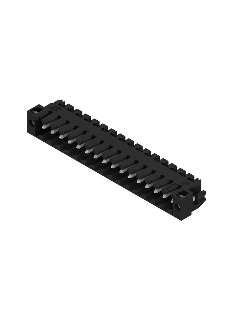 SL-SMT 3.50/16/90LF 1.5SN BK BX Wtyki PCB (złącza płyty), 3.50 mm, Liczba biegunów: 16, kąt odejścia: 90° /24szt./ 1805080000 WEIDMÜLLER