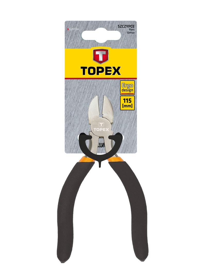 Szczypce precyzyjne boczne 115 mm