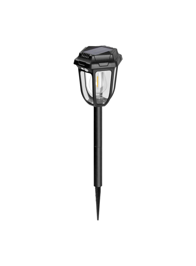 Lampa solarna lampka FANOS LED z czujnikiem ruchu 300lm IP44 3000K ciapła biała SL/R-2/B ORNO