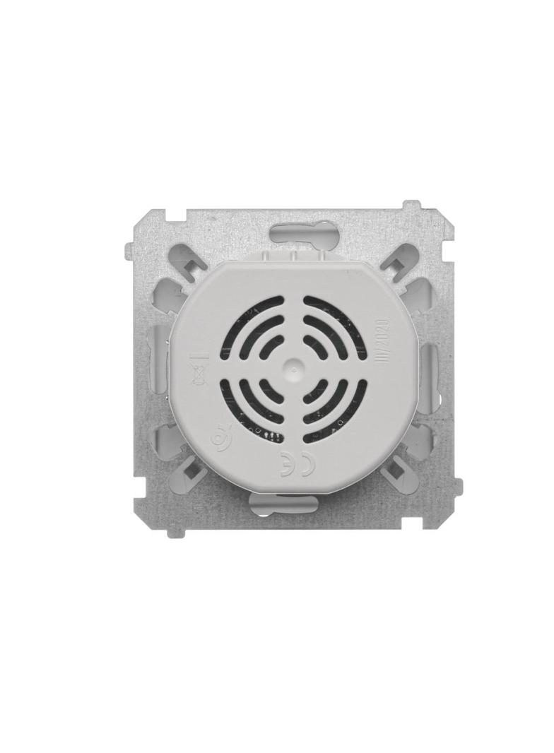 Simon Basic Ściemniacz naciskowo-obrotowy 20–500 W 230V srebrny mat