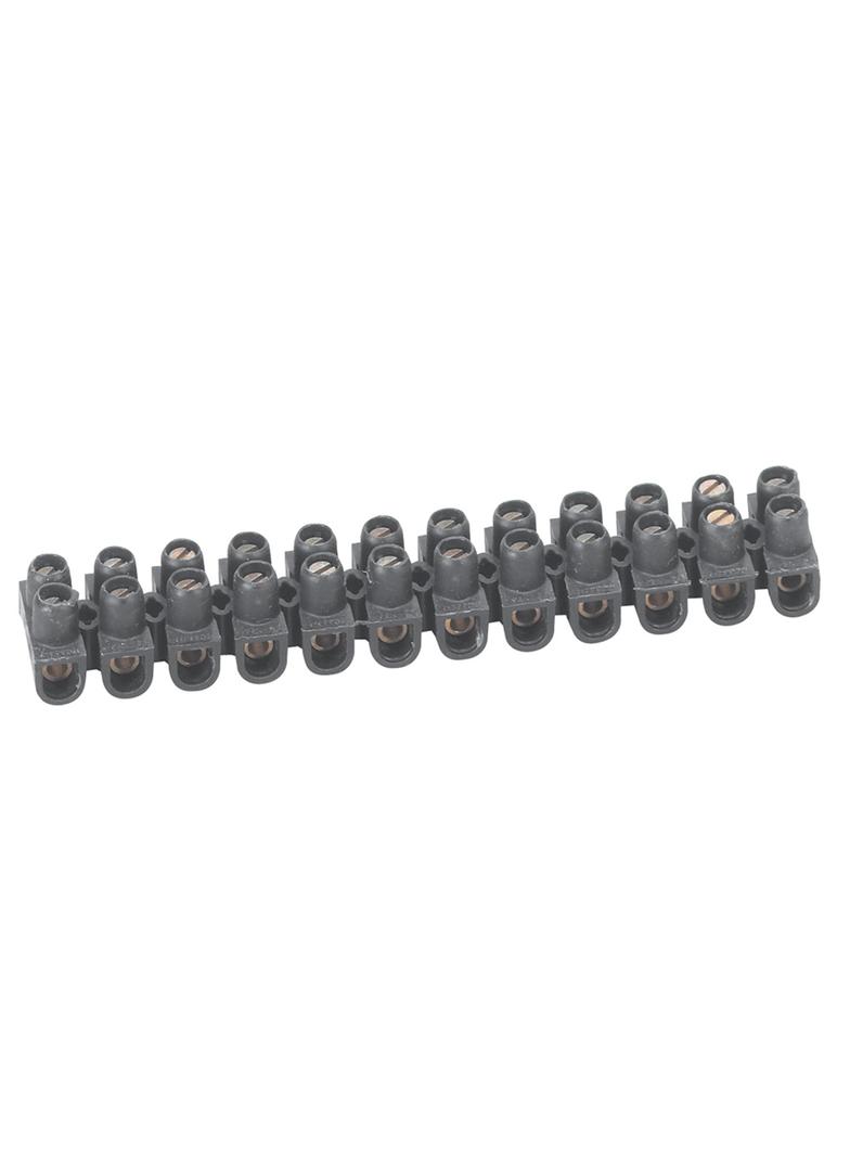 Nylbloc Listwa Zaciskowa 12P 10 Mm2 Czarna 034215 LEGRAND