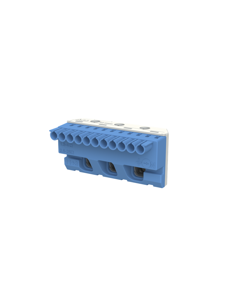 ZK113B N-Listwa Zaciskowa 11x4 + 3x25 mm