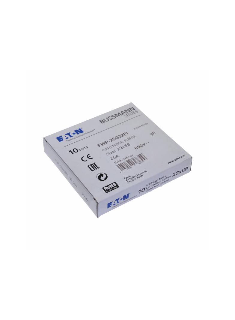 Fuse 25A 690VAC gR 22x58 with Ind Wkładka szybka 25A AC 690V 22x58 gR IEC UL wybijak FWP-25G22FI EAT