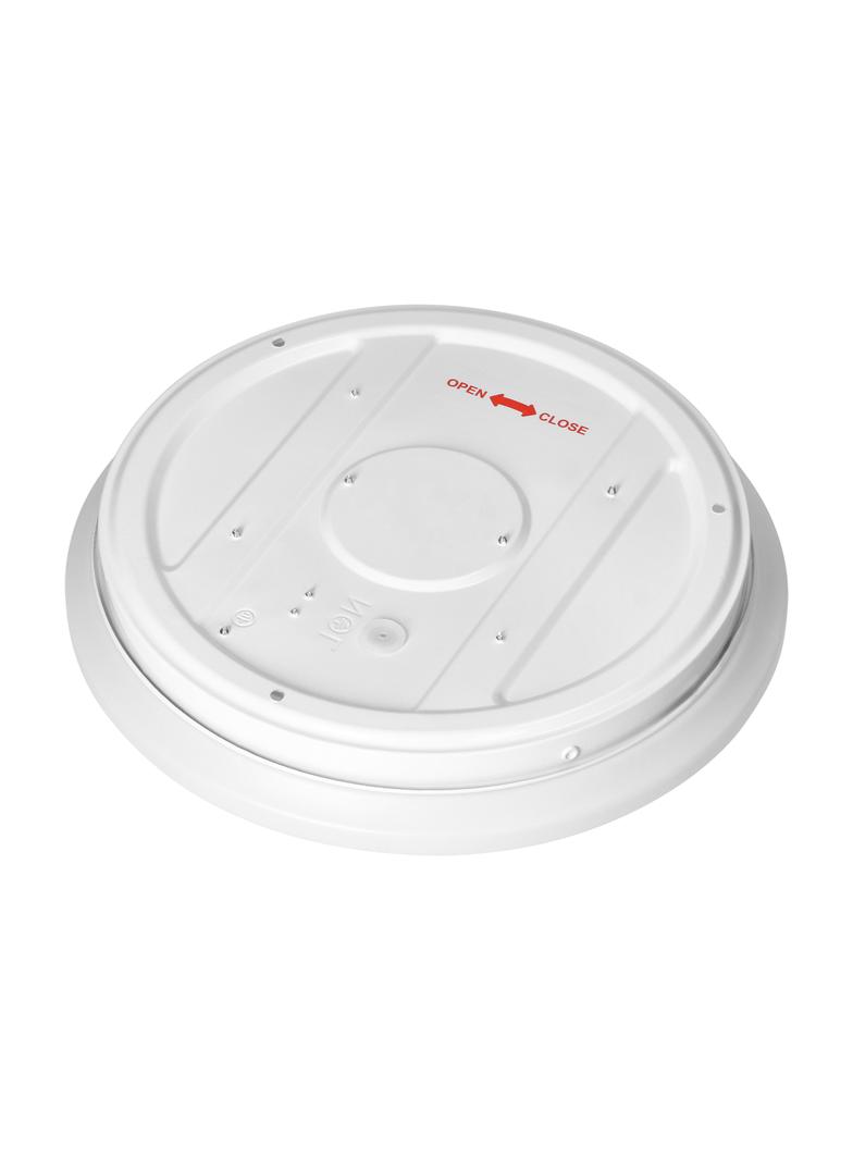 SOPOT plafon LED 12W z mikroflowym czujnikiem ruchu, 1190 lm, 4000K, klosz PVC, IP20