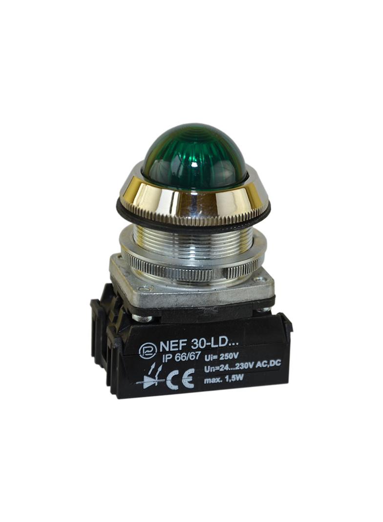 Lampka NEF30Le/230V zielona