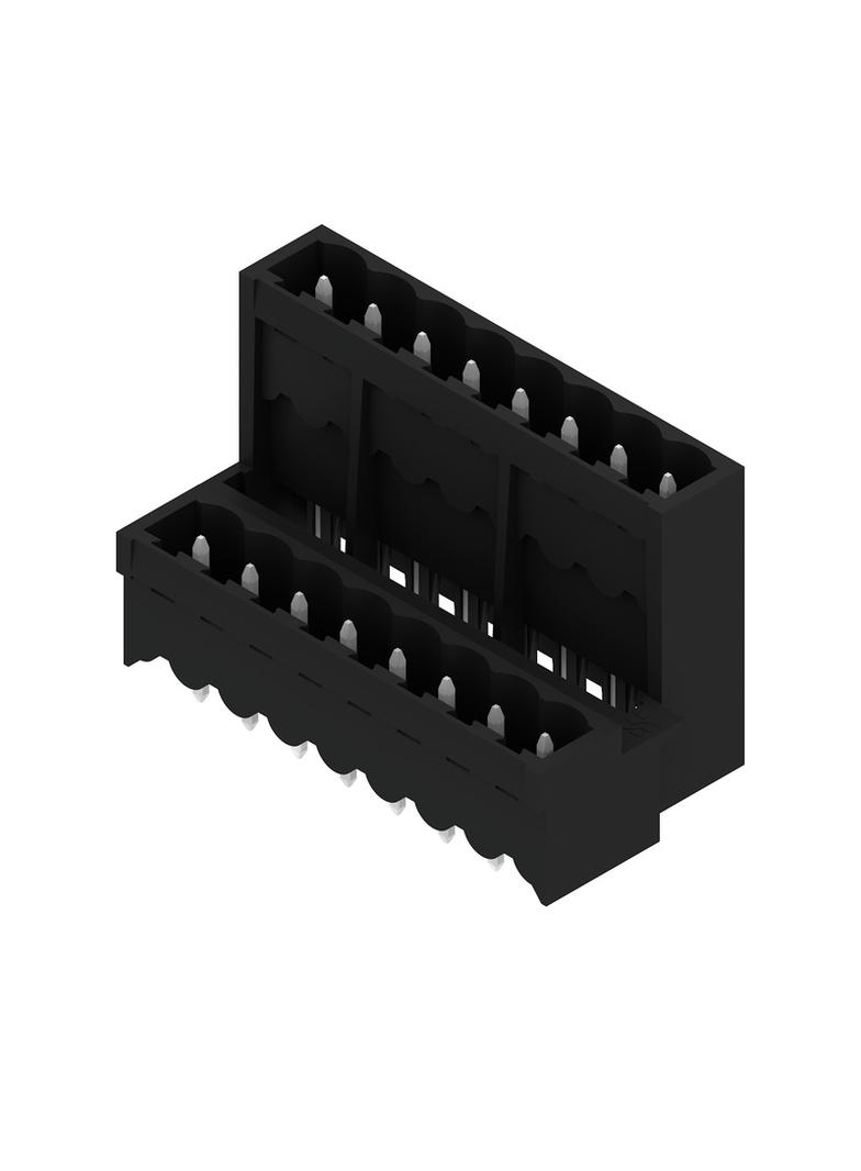 SLDV-THR 5.00/16/180GLF 3.2SN BK BX Wtyki PCB (złącza płyty), 5.00 mm, Liczba biegunów: 16, kąt odejścia: 180° /20szt./ 1911360000 WEIDMÜLLER