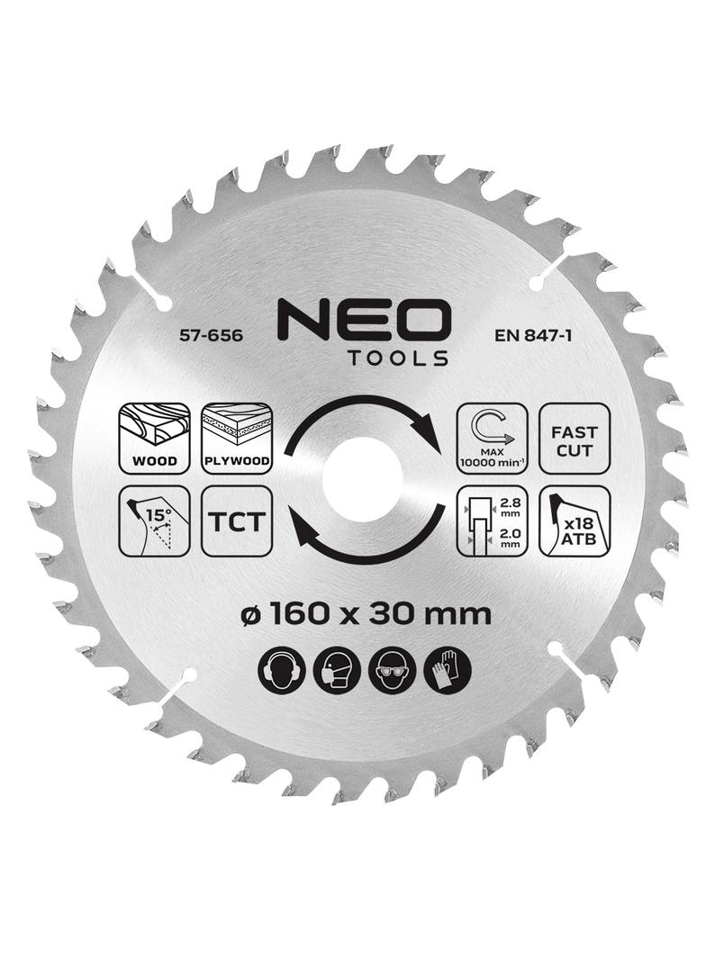 Tarcza do pilarki, widiowa, 160 x 30 mm, 18 zębów