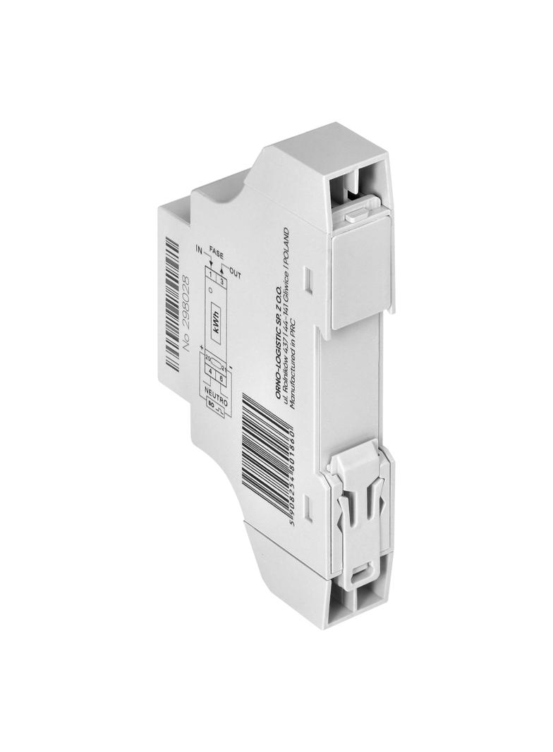 1-fazowy licznik energii elektrycznej 40A MID wyjście impulsowe podświetlenie 1 moduł DIN TH-35mm OR