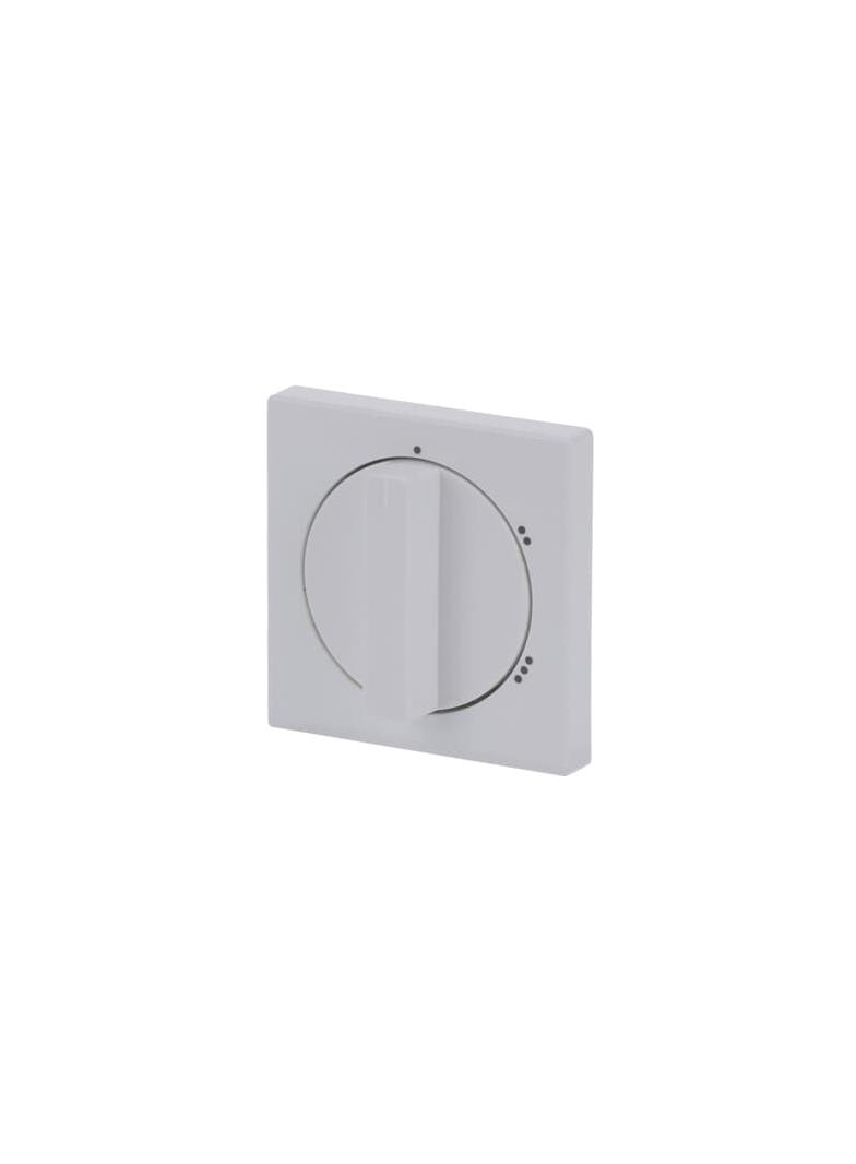 CARAT/FUTURE  Pokrywa z pokrętłem i nadrukiem biały studyjny