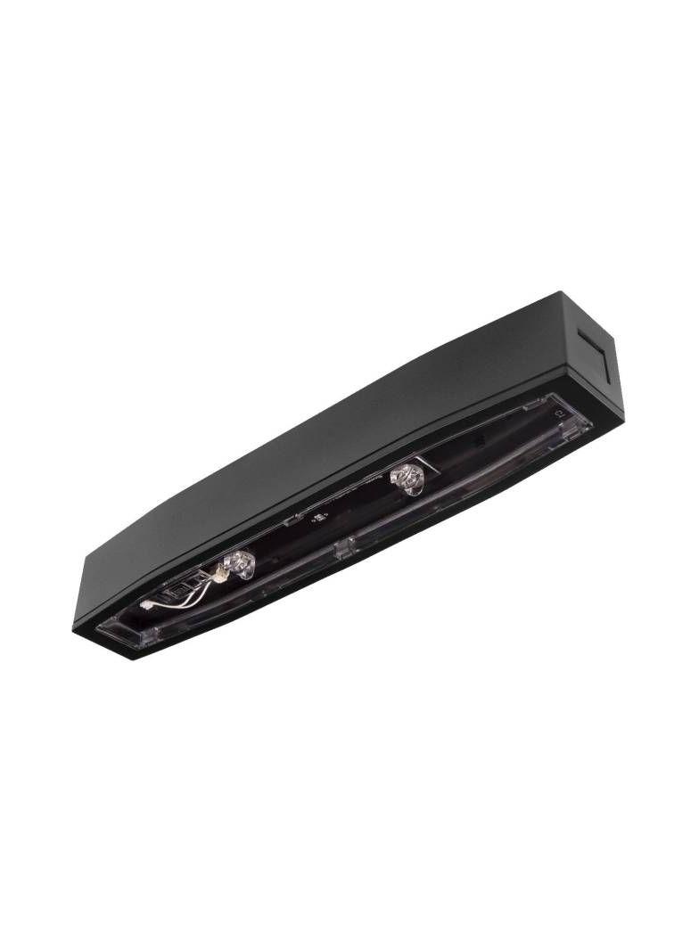 Oprawa sieciowo-awaryjna natynkowa SUPREMA LED SCH 350 CB IP54 NT [BLK] / współpraca z centralną bat 94696 INTELIGHT
